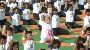 International Day of Yoga 2019:  PM Narendra Modi Performs Tadasana; How to Perform the Asana for Perfect Abs and Posture