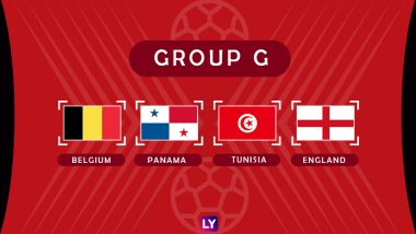 2018 FIFA World Cup Group G Preview: Schedule Timetable With Match Dates, Venues & Kick-Off Times in IST of Belgium, Panama, Tunisia, and England in Football WC