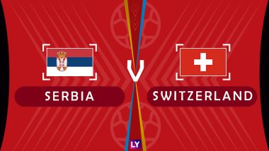 Serbia vs Switzerland Live Streaming of Group E Football Match: Get Telecast & Free Online Stream Details in India for 2018 FIFA World Cup