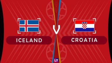 Iceland vs Croatia Live Streaming of Group D Football Match: Get Telecast & Free Online Stream Details in India for 2018 FIFA World Cup