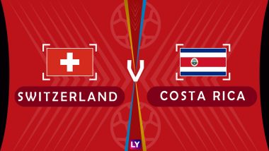 Switzerland vs Costa Rica Live Streaming of Group E Football Match: Get Telecast & Free Online Stream Details in India for 2018 FIFA World Cup