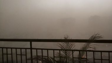 Delhi Weather Update: Massive Dust Storm, Rains Hit Parts of Delhi, Flight Services Hit, Trees Uprooted