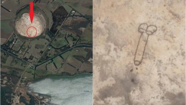 Penis on a Dry Lake Etched by an Australian Prankster, is So Big That It Can Be Seen from the Space! View Pics