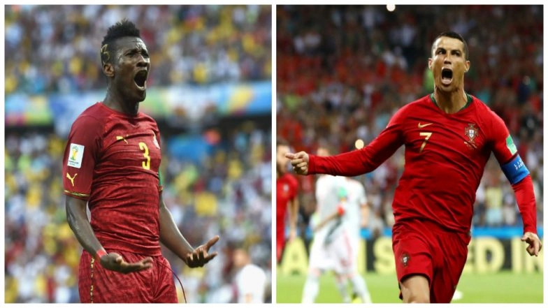 Cristiano Ronaldo's Consective Scoring Record Debunked by Ghana's Asamoah Gyan, Claims 'Not Given Fair Shake' in Explosive Tweet!