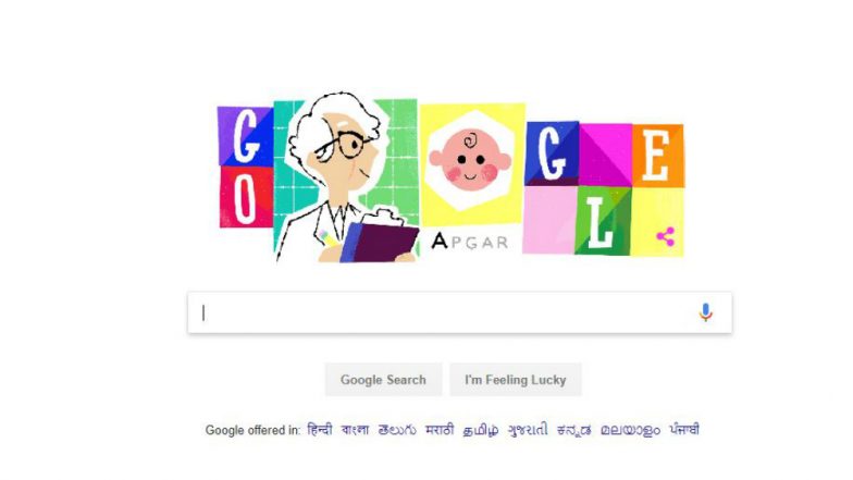 Dr Virginia Apgar, Inventor of the Apgar Score Honoured by Google Doodle on Her 109th Birth Anniversary