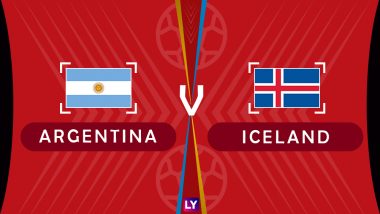 Argentina vs Iceland Live Streaming of Group D Football Match: Get Telecast & Free Online Stream Details in India for 2018 FIFA World Cup