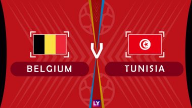 Belgium vs Tunisia Live Streaming of Group G Football Match: Get Telecast & Free Online Stream Details in India for 2018 FIFA World Cup