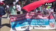 Pashtun, Baloch and Sindh Activists Protest Outside UN Headquarters In Geneva against Atrocities Committed by Pakistan Army