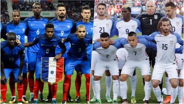 France vs USA Football Match Live Streaming: Get Telecast & Online Streaming Details in India for FIFA Friendlies Ahead of 2018 World Cup