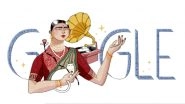 Gauhar Jaan, One of India&rsquo;s First-Ever Recorded Singer&rsquo;s 145th Birth Anniversary Honoured With a Colourful & Quirky Google Doodle!