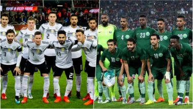 Germany vs Saudi Arabia Football Match Live Streaming: Get Telecast & Online Streaming Details in India for FIFA Friendlies Ahead of 2018 World Cup