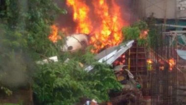 Mumbai Plane Crash: Lucky Escape For Over 30 Labourers at Ghatkopar Site Due to Lunch Break