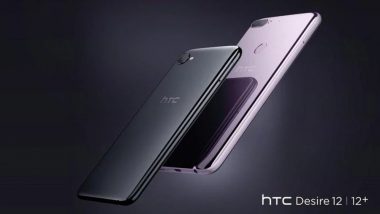 HTC Desire 12, HTC Desire 12+ Smartphones Launched; Price in India Starts From Rs 15,800