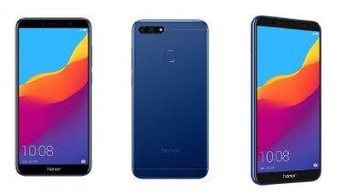 Honor 7A Smartphone Sale Live on Flipkart; Specifications, Features & Price