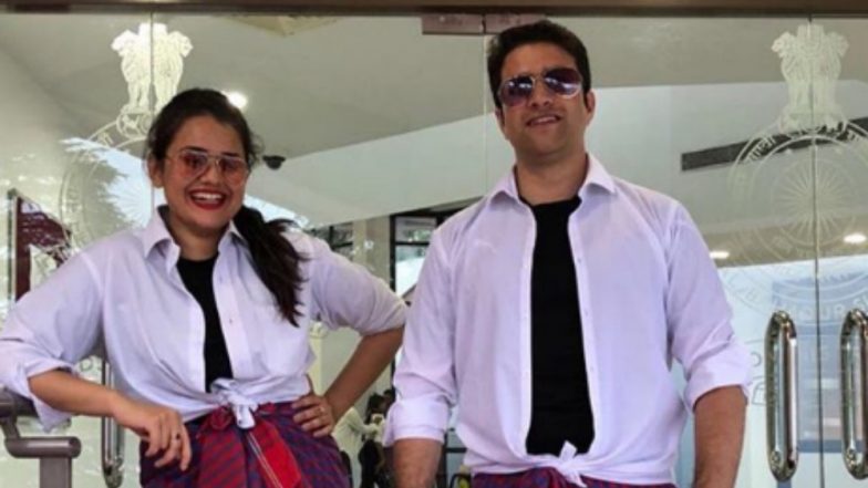 IAS Couple Tina Dabi and Husband Athar Amir-ul-Shafi Khan Dance on Amitabh Bachchan’s Jaanu Meri Jaan! Video Goes Viral
