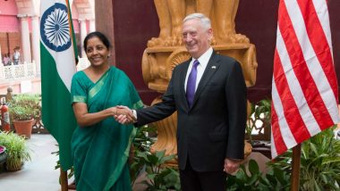 India-US Relations: Sushma Swaraj and Nirmala Sitharaman to Visit Washington for Strategic 2+2 Dialogue