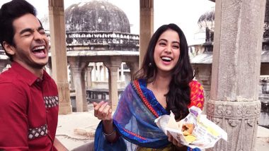 Dhadak Girl Janhvi Kapoor Posts a BTS Picture With Ishaan Khatter and It’ll Make You Wonder What the Joke Is