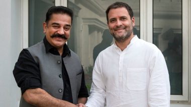 Kamal Haasan & Rahul Gandhi Meet: Actor Turned Politician Meets EC Officials, Congress President During Delhi Visit