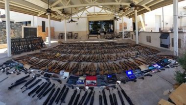 U.S. Has A Gun Problem: LA Police Recover Arsenal of 500 Guns From Convicted Man’s Home