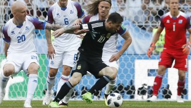 Lionel Messi Misses Penalty Against Iceland Video: Watch How Argentina Captain Failed To Score at 2018 FIFA World Cup Match!