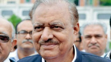 Pakistan President Mamnoon Hussain Lauds BRI as Global Revolutionary Movement