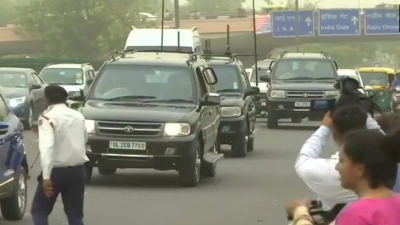 Former PM Manmohan Singh Visits AIIMS to Meet Atal Bihari Vajpayee