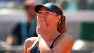 Maria Sharapova vs Garbine Muguruza French Open 2018 Live Streaming: Get Telecast & Online Streaming Details in India of French Open 2018 Quarterfinal Match