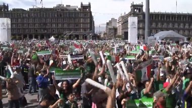 Man Made Earthquake In Mexico City! Fans' Wild Celebration After Goal Against Germany at 2018 FIFA World Cup Causes Artificial Quake, Watch Video