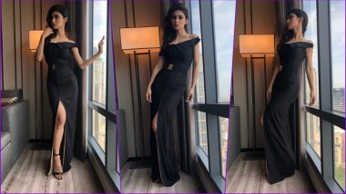 Mouni Roy Looks Bewitching in Black Tanieya Khanuja Off Shoulder Dress at IIFA 2018 – Is This Appearance a Fab or Drab? (See Pics)