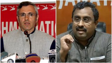 Ram Madhav Charges PDP, NC of Joining Hands at Pakistan's Behest; Omar Abdullah Retaliates