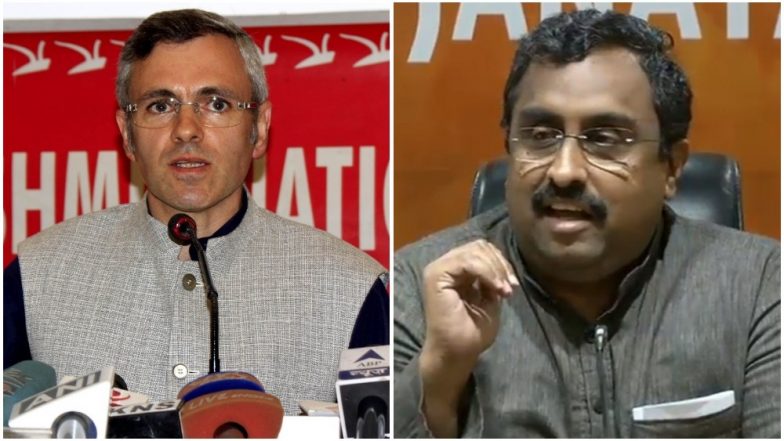 Ram Madhav Charges PDP, NC of Joining Hands at Pakistan's Behest; Omar Abdullah Retaliates