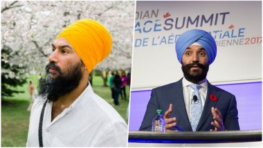 Bhangra Face Off Video; Canadian Ministerial Candidates Jagmeet Singh & Navdeep Bains Shake their Legs to the Bhangra Beats