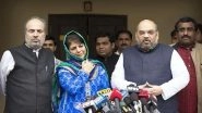 BJP-PDP Split in Jammu & Kashmir: 'Muscular Policy Won't Work in Valley', Says Ousted CM Mehbooba Mufti