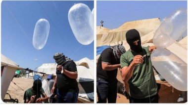 Condom Used as Weapon in War! Palestinian Militants Attack Israel Forces, Posing Threat to Residents