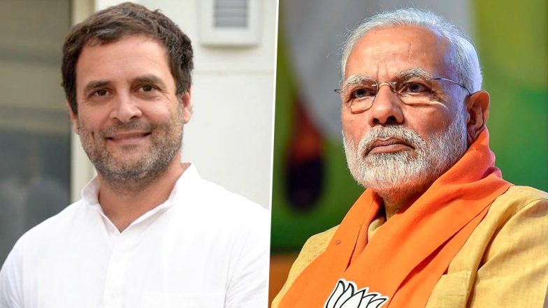 Happy Birthday, PM Narendra Modi: Rahul Gandhi Wishes Prime Minister on His 71st Birthday