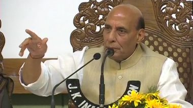 Rajnath Singh in Jammu & Kashmir: Stone Pelting Cases Against Minors to be Withdrawn