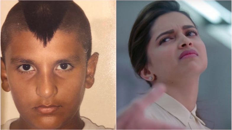 Ranveer Singh Been Avant-Garde Since His Childhood! Boyfriend’s Haircut in This Throwback Picture Left Deepika Padukone Screaming ‘Noooo’ in Horror