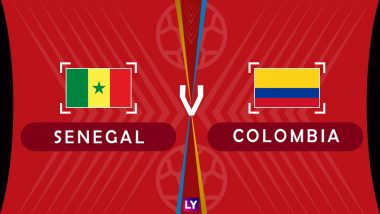 Senegal vs Colombia, Live Streaming of Group H Football Match: Get Telecast & Free Online Stream Details in India for 2018 FIFA World Cup