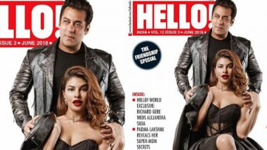 Salman Khan and Jacqueline Fernandez Strike a Pose on Hello! Magazine's Cover