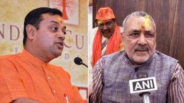 BJP Spokesperson Sambit Patra Compares Opposition Alliance to Hafiz Saeed, Giriraj Singh Calls Them Osama Supporters