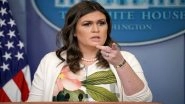 White House Spokesperson Sarah Sanders 'Asked to Leave' by Virginia Restaurant