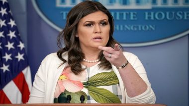 White House Spokesperson Sarah Sanders 'Asked to Leave' by Virginia Restaurant