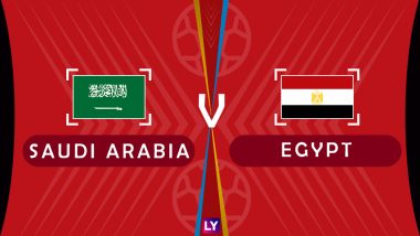 Saudi Arabia vs Egypt, Live Streaming of Group A Football Match: Get Telecast & Free Online Stream Details in India for 2018 FIFA World Cup