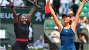 Serena Williams vs Maria Sharapova French Open 2018 Live Streaming: Get Telecast & Online Streaming Details in India of French Open 2018 Round of 16 Match