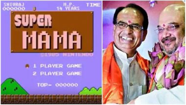 Madhya Pradesh CM Shivraj Singh Chouhan Depicted as 'Super Mama' in This Viral Mario Video!