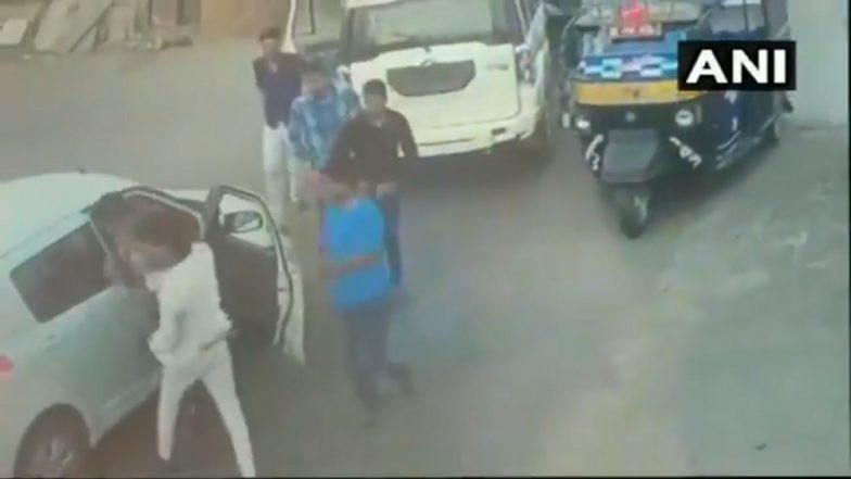 Son of Rajasthan BJP MLA Thrashes Man For Not Letting His Vehicle Pass Through, Watch Video of the Incident