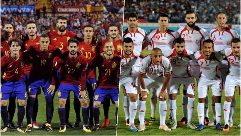 Spain vs Tunisia Football Match Live Streaming: Get Telecast & Online Streaming Details in India for FIFA Friendlies Ahead of 2018 World Cup