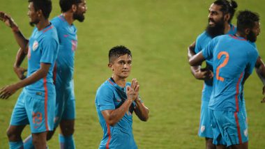 Sunil Chhetri Helps India Beat Kenya 2-0 to Clinch Title, Indian Star Equals Lionel Messi' Goal Tally