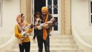 Sunny Leone Shares Perfect Family Picture on Father&rsquo;s Day: Actress With Husband Daniel Weber With Children Nisha, Asher and Noah Look So Adorable Outside Gurudwara!