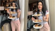 Sunny Leone Celebrates National Doughnut Day 2018 With Colourful Glazed Tasty Donuts (See Pic)